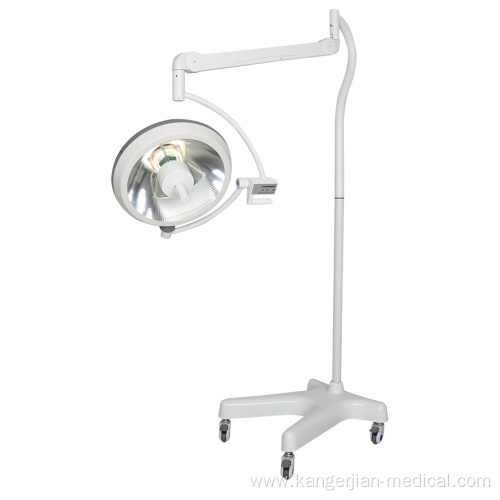 KYZF500 mobile surgical exam operation theatre halogen light with battery operated floor lamps